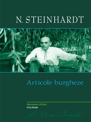 cover image of Articole burgheze